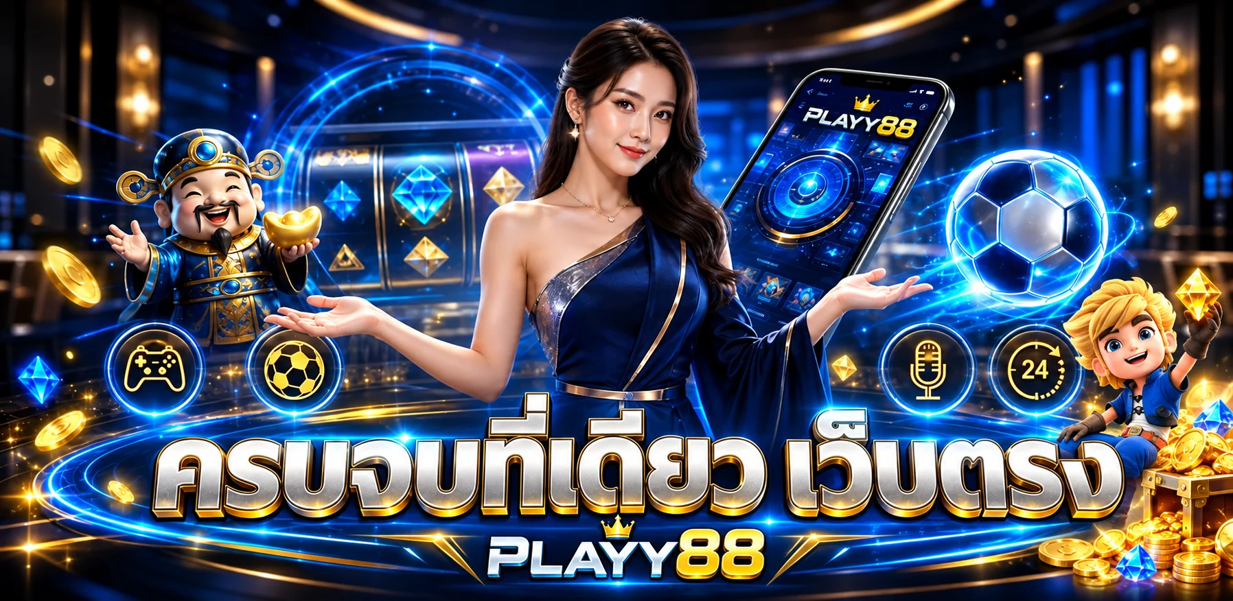 PLAYY88 เล่นผ่านมือถือและบริการครบในที่เดียว